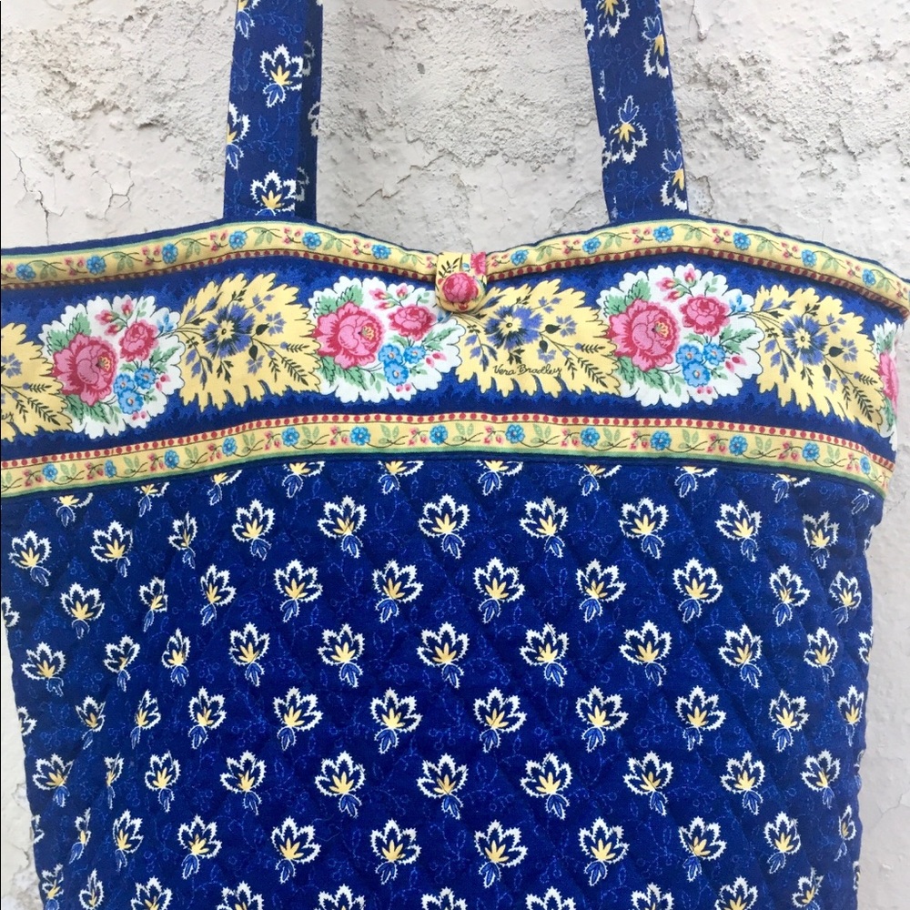 VERA BRADLEY Floral Shoulder Bag satchel Purse tote